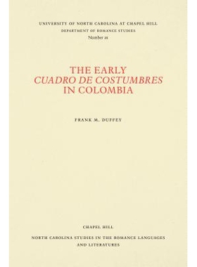 预订 The Early Cuadro de Costumbres in Colombia: 9780807890264