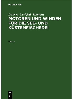 预订 Dittmer: Motoren Winden T. 2 Mws: 9783486740547