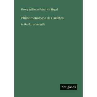 预订 Phänomenologie des Geistes: in Großdruckschrift: 9783563259115