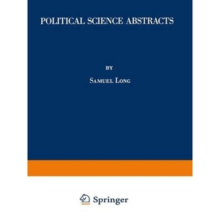 Abstracts Science 1981 Annual 9781489952165 预订 Supplement Political