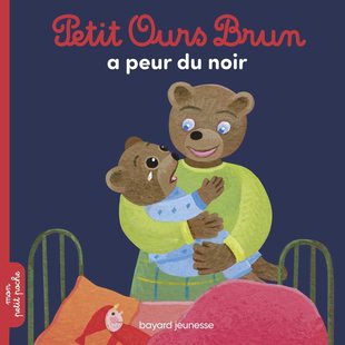 Ours peur 法语启蒙 Petit 生活常识 法语初级阅读 预售 睡前故事 Brun 小棕熊系列 noir 小语种儿童幼儿绘本 小棕熊怕黑