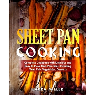预订 and Meals Easy Complete with Vegetables Meat Fish Cooking Cookbook Delicious One Make Including Pan Sheet