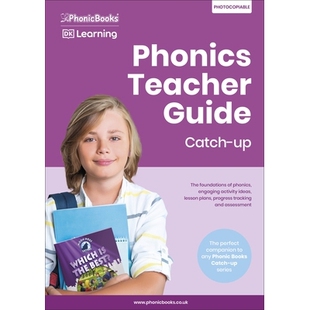 预订 Phonics Teacher Guide Catch-Up: The Foundations of Phonics, Engaging Activity Ideas, Lesson Plans, Progress Trackin