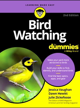 Bird Watching for Dummies, 2nd Edition 观鸟达人迷 第2版: 9781394297306