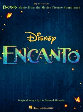 预订 Encanto - Music from the Motion Picture Soundtrack Arranged for Big-Note Piano: 9781705169162