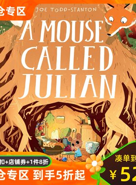 英文原版 小老鼠朱利安 Joe Todd-Stanton插画绘本 精装 A Mouse Called Julian 一只叫朱利安的老鼠