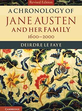 【预订】A Chronology of Jane Austen and her Family
