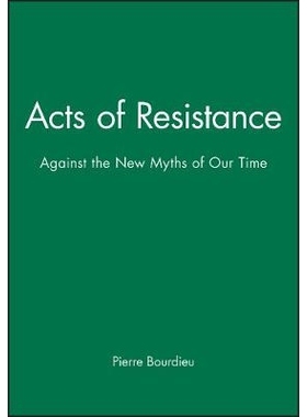 预订 Acts of Resistance - Against the New Myths of Our Time 反抗行为：反抗我们时代的新神话: 9780745622170