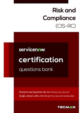 预订 ServiceNow Risk and Compliance (CIS-RC) Certification Questions Bank: 9798312281569