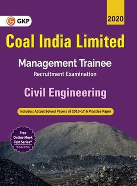 [预订]Coal India Ltd. 2019-20: Management Trainee - Civil Engineering 9789389718225