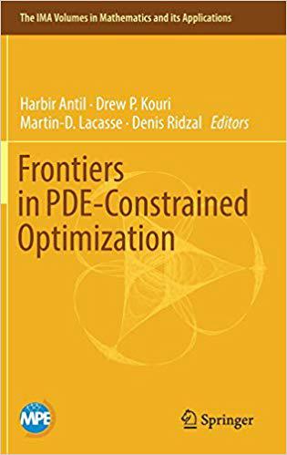 【预售】Frontiers in PDE-Constrained Optimization