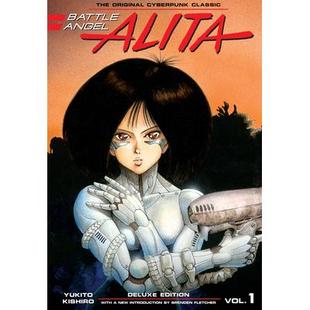 Deluxe Vol. Battle Alita 卷 9781632365 预订 包含第 Angel Contains 第 Vol.1战斗天使