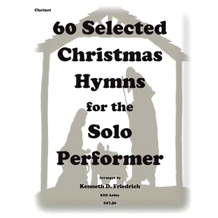 clarinet 9781501051470 Christmas the Solo for Selected Hymns version 预订 Performer