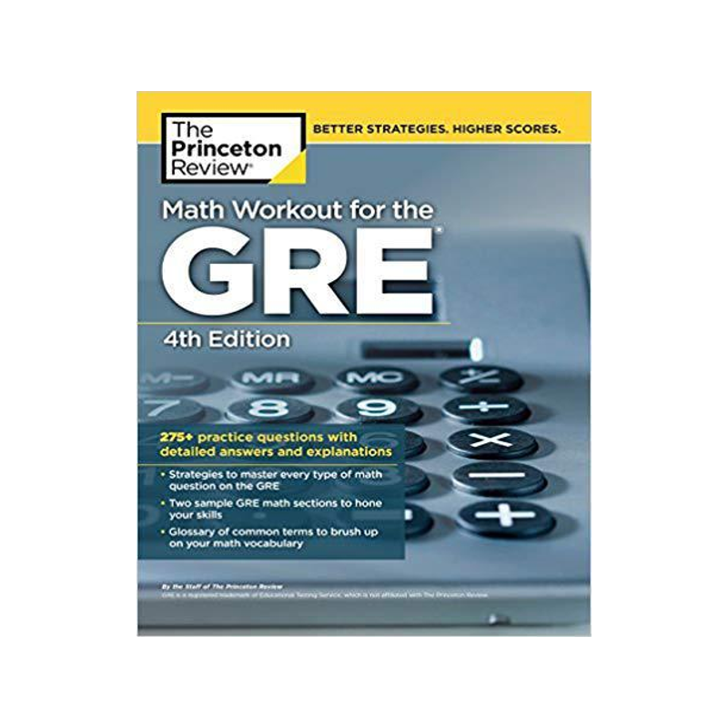 [预订]Math Workout for the Gre, 4th Edition: 275+ Practice Questions with Detailed Answers and Explanation 9780451487865