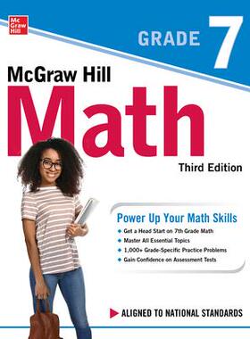 [预订]McGraw Hill Math Grade 7, Third Edition 9781264285693