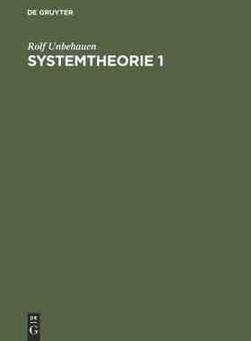 【预订】Systemtheorie 1 9783486259995