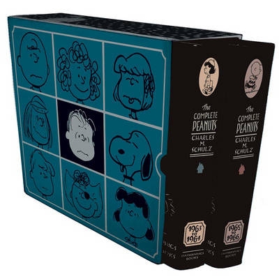 预订 The Complete Peanuts 1963-1966: Gift Box Set - Hardcover 完整的花生1963-1966：礼品盒套装-精装本: 9781560978688