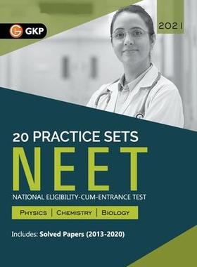 [预订]NEET 2021 - 20 Practice Sets (Includes Solved Papers 2013-2020) 9789390187812