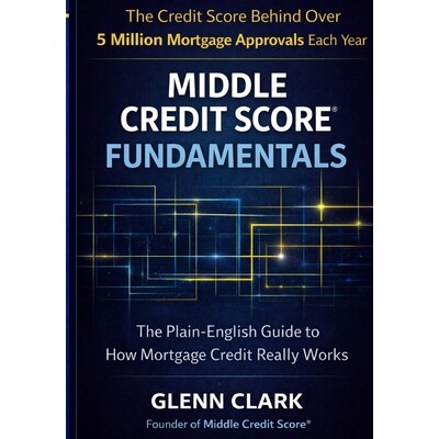 预订 Middle Credit Score(R) Fundamentals: The Plain-English Guide to How Mortgage Credit Really Works 9798994557013