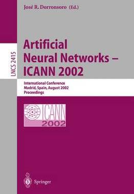 【预订】Artificial Neural Networks — ICANN 2002
