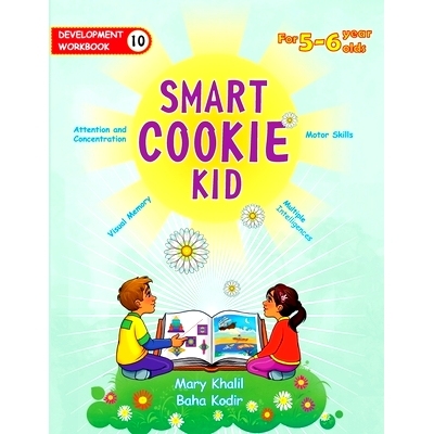预订 Smart Cookie Kid For 5-6 Year Olds Educational Development Workbook 10: Attention and Concentration Visual Memory M