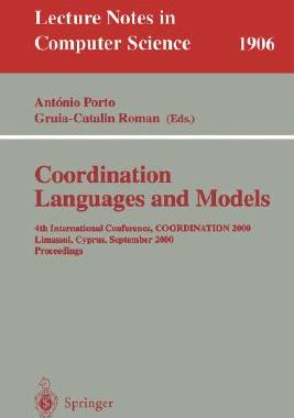 【预订】Coordination Languages and Models