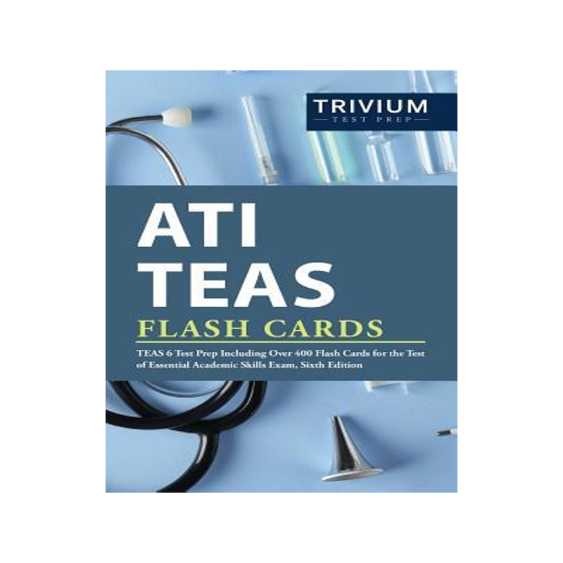 [预订]Ati Teas Flash Cards: Teas 6 Test Prep Including Over 400 Flash Cards for the Test of Essential Acad 9781635308235