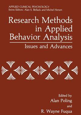 预订 Research Methods in Applied Behavior Analysis
