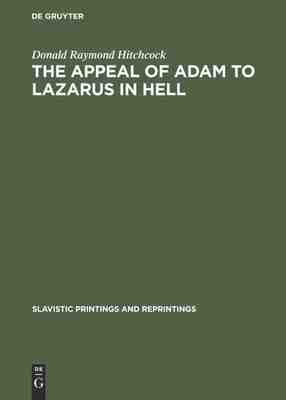 【预订】The Appeal of Adam to Lazarus in Hell 9783112311288