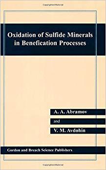 【预售】Oxidation of Sulfide Minerals in Benefication Processes