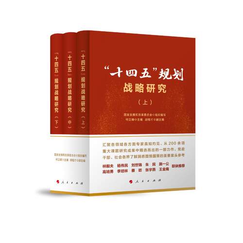 “十四五”规划战略研究（上、中、下册）  9787010236247
