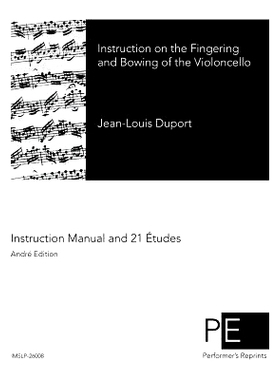 预订 Instruction on the Fingering and Bowing of the Violoncello: 9781507538012