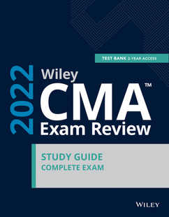 Cmaexcel Set Year 9781119850113 2021 System Access Exam Learning Complete Review Wiley 预订