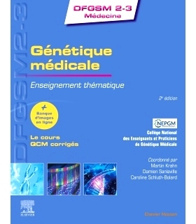 预订 Génétique médicale : enseignement thématique 医学遗传学：专题教学: 9782294772894