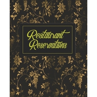 9781711170220 Space And Names For Information Restaurant Reservations Reservation 预订 Book Contact With