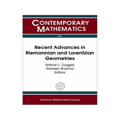 [预订]Recent Advances in Riemannian and Lorentzian Geometries 9780821833797
