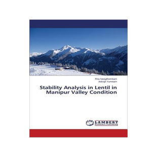 [预订]Stability Analysis in Lentil in Manipur Valley Condition 9783659370793