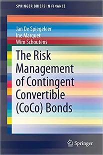 Risk Management CoCo 预售 Bonds Convertible The Contingent