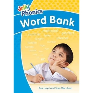 Bank Letters Jolly Word 英式 预订 词库：前体字母 Phonics English British Precursive 英语版 edition