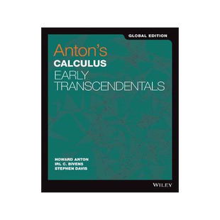 预订 Anton's Calculus Early Transcendentals, 11th Edition Global Edition