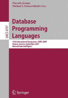 【预订】Database Programming Languages