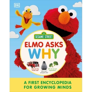First Sesame Why? 预订 Encyclopedia Minds Elmo Growing Street 9780744084603 Asks for
