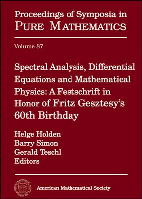 【预售】Spectral Analysis, Differential Equations and Mathematical Physics