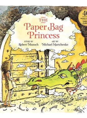 预订 Paper Bag Princess 40th anniversary edition 纸袋公主40周年纪念版: 9781773213439