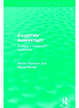 预订 Corporate Assessment (Routledge Revivals): Auditing a Company: 9781138887640