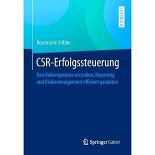 预订 Csr-Erfolgssteuerung: Den Reformprozess Verstehen, Reporting Und Risikomanagement Effizient Gestalten: 978365821328