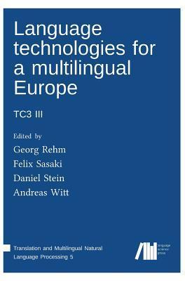 [预订]Language Technologies for a Multilingual Europe 9783946234777