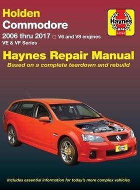 [预订]Holden Commodore (06-17) Haynes Repair Manual 9781620921609
