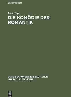 【预订】Die Komödie der Romantik 9783484321007
