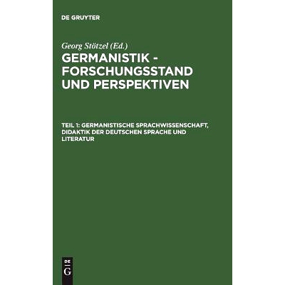 预订 Germanistische Sprachwissenschaft, Didaktik der Deutschen Sprache und Literatur: 9783110100594